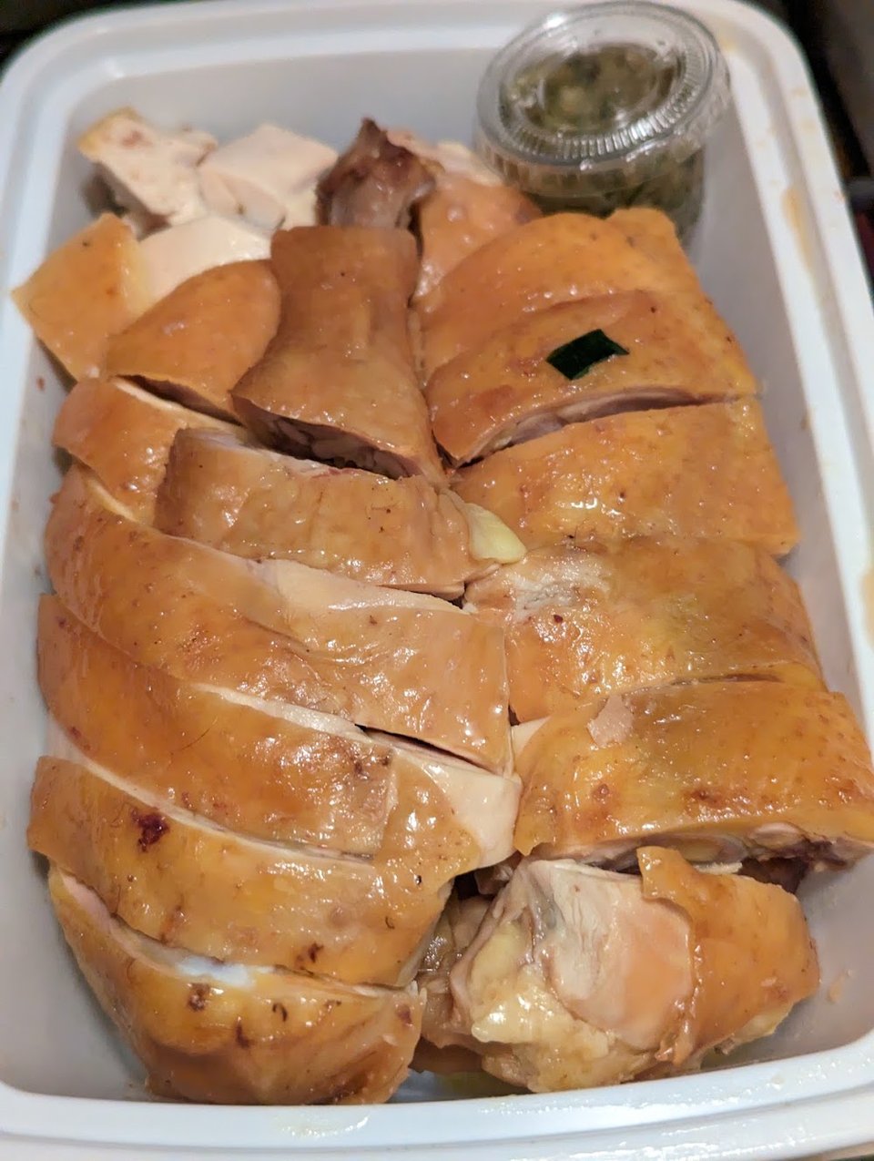 Steamed Chicken