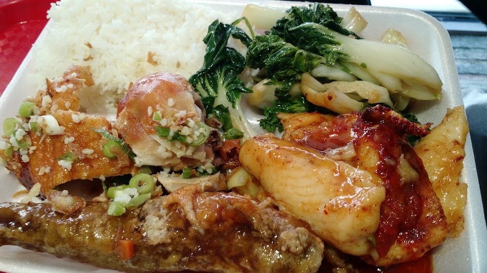 kinds of roast wrice 双拼饭